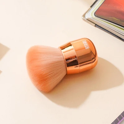 Gambar Ataru Kuas Make Up Kabuki - Rose Gold