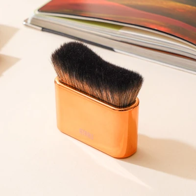 Gambar Ataru Kuas Make Up Rectangle - Rose Gold