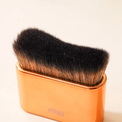 Gambar Ataru Kuas Make Up Rectangle - Rose Gold