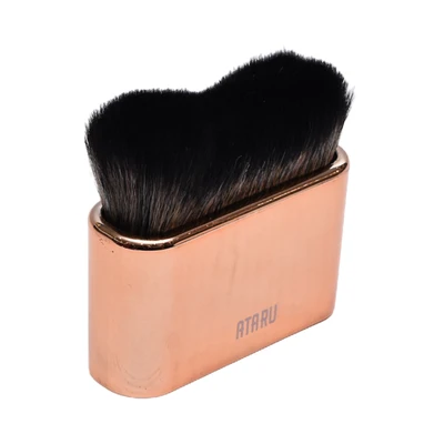 Gambar Ataru Kuas Make Up Rectangle - Rose Gold