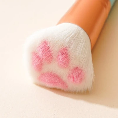 Gambar Ataru Kuas Make Up Paw - Biru/pink