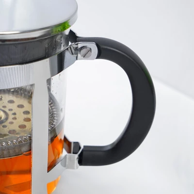 Gambar Delicia Teko Kopi French Press Kaca Dengan Mug 600 ml Set 3 pcs Transparan