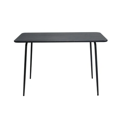 Gambar Informa Finch Meja Teras Rectangular - Abu-Abu Tua