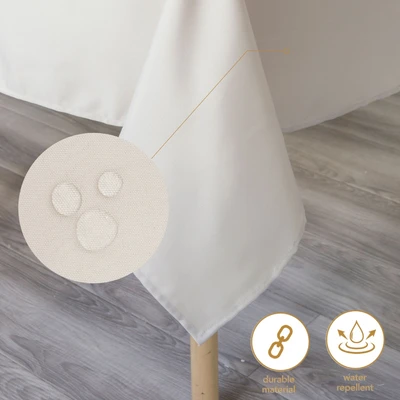 Gambar Informa Taplak Meja Polyester Water Repellent 140x220 cm - Krem