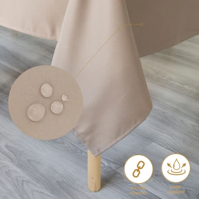 Gambar Informa Taplak Meja Polyester Water Repellent 140x220 cm - Cokelat