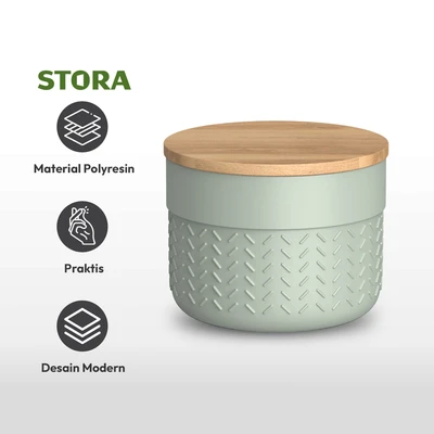 Gambar Stora Diamond Stoples Kapas Polyresin - Hijau