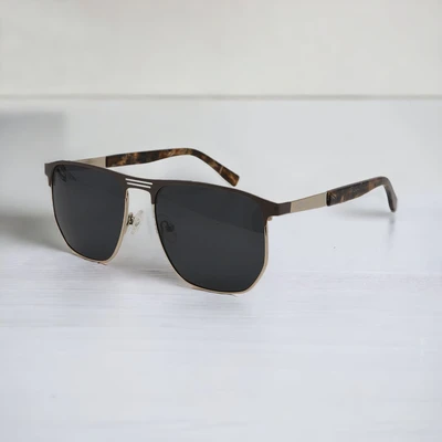 Gambar Ilook Sunnies Kacamata Sunglasses Widebrow Tortoise - Gold