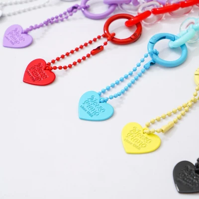Gambar Ataru Gantungan Kunci Small Heart Figure Assorted