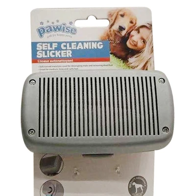 Gambar Pawise Sikat Bulu Anjing Self Cleaning