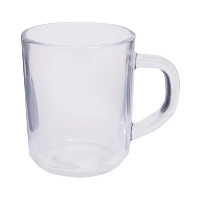Gambar Selma Columbia Gelas Kaca Dengan Handle 228 ml Set 4 Pcs Transparan