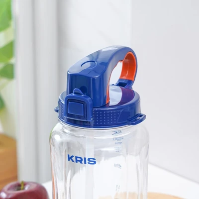 Gambar Kris 2 Ltr Botol Minum - Biru/cokelat