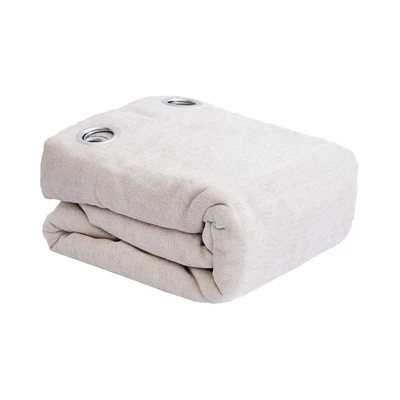 Gambar Informa Gorden Blackout Jacquard Nets 135x250 cm Set 2 pcs - Beige