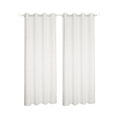 Gambar Informa 140x250cm Set 2 Pcs Gorden Jacquard Yd Lines - Beige