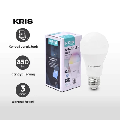 Gambar Kris Bohlam Led Smarthome 8.5 Watt Rgbcw