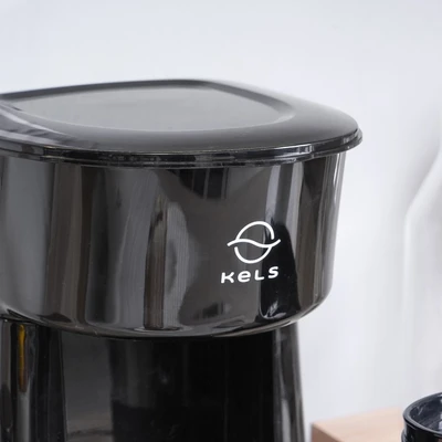 Gambar Kels Coffee And Tea Maker 360 ml - Hitam