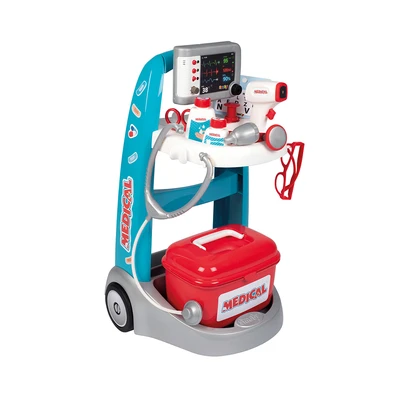 Gambar Smoby Playset Electronic Medical Trolley 7/340207