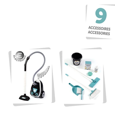 Gambar Smoby Playset Cleaning Trolley & Vacuum Cleaner