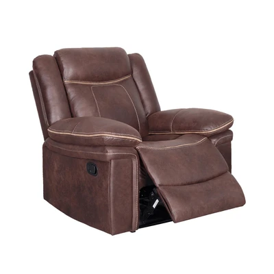 Gambar Selma Winchester Set Sofa Recliner Fabric - Cokelat