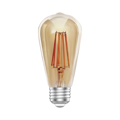 Gambar Krisbow Bohlam LED Filamen Edison 5 Watt 380 Lumen Warm White E27 - Kuning