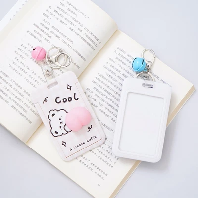 Gambar Ataru Holder Id Card Dengan Squishy Peach 3D Assorted