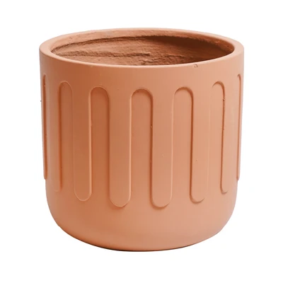 Gambar Informa Pot Tanaman Semen 25.5 cm - Cokelat Terracotta