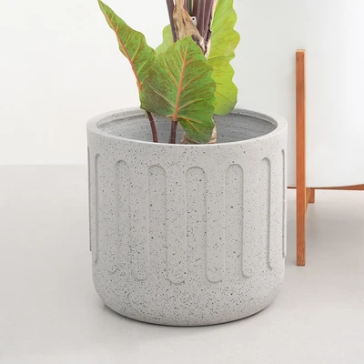 Gambar Informa Pot Tanaman Semen 35.2 cm - Abu-Abu