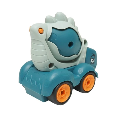 Gambar Cruzer Set Build & Play Dino Mixer Truck