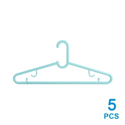 Gambar Stora 46 Cm Set 5 Pcs Hanger Plastik Pp - Biru