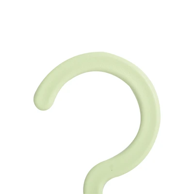 Gambar Stora Hanger Baju Plastik PP 42 cm Set 5 pcs - Hijau