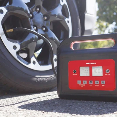 Gambar Maxbuilt Lithium Jump Starter Dengan Autostop Inflator