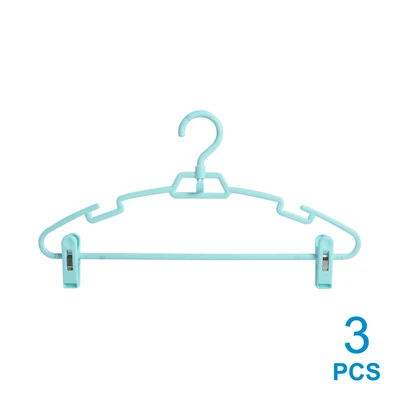 Gambar Stora 42 Cm Set 3 Pcs Hanger Plastik Pp - Biru