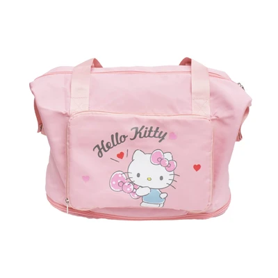 Gambar Hello Kitty Tas Duffle Lipat - Pink