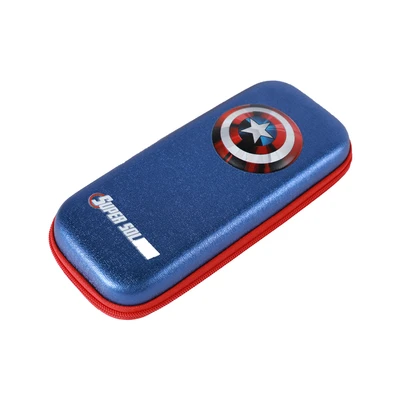 Gambar Marvel Tempat Pensil Hardcase 3D Captain America - Biru
