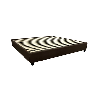 Gambar Informa 120x200 cm Linford III Dipan Tempat Tidur - Cokelat Tua