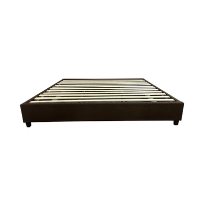 Gambar Informa 120x200 cm Linford III Dipan Tempat Tidur - Cokelat Tua