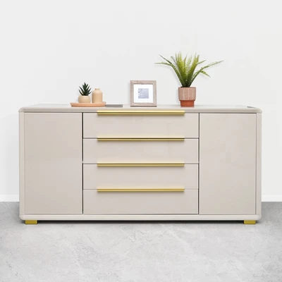 Gambar Informa Irvin Kabinet 2 Pintu - Cokelat Khaki