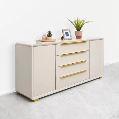 Gambar Informa Irvin Kabinet 2 Pintu - Cokelat Khaki