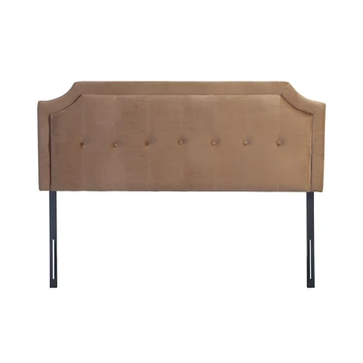 Gambar Informa 180x200 cm Leiden Headboard Velvet - Cokelat