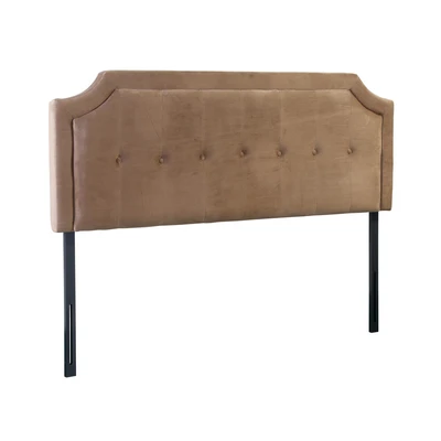 Gambar Informa 180x200 cm Leiden Headboard Velvet - Cokelat