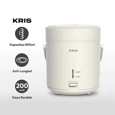 Gambar Kris 300 Ml Rice Cooker Manual 3d - Putih