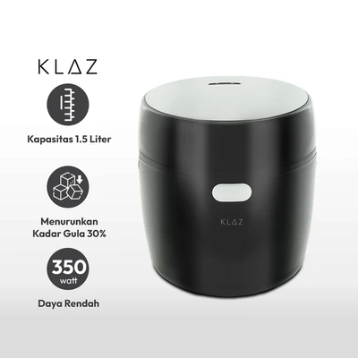 Gambar Klaz 600 Ml Rice Cooker Digital Low Sugar - Hitam