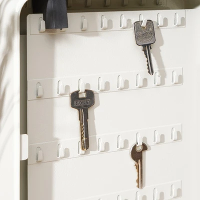 Gambar Krisbow Kotak Kunci 150 Keys 30x9x24 cm - Putih
