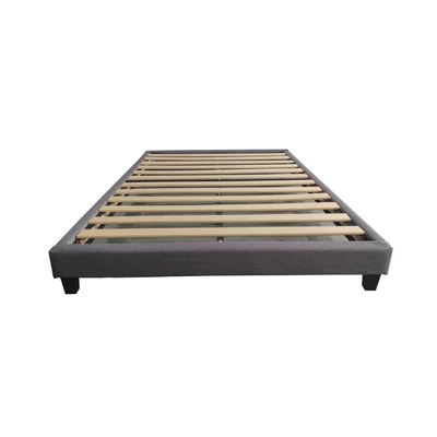 Gambar Informa 180x200x17 cm Linford III Dipan Tempat Tidur Rendah - Abu-Abu