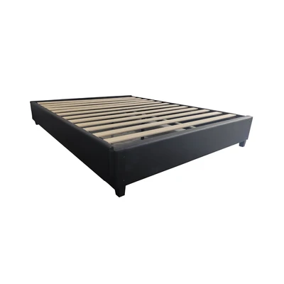 Gambar Informa 200x200 cm Linford III Dipan Tempat Tidur Pu - Hitam