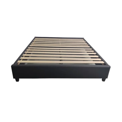 Gambar Informa 200x200 cm Linford III Dipan Tempat Tidur Pu - Hitam