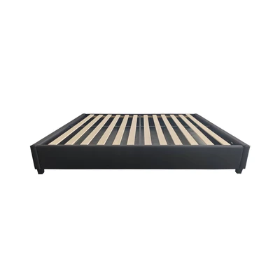 Gambar Informa 200x200 cm Linford III Dipan Tempat Tidur Pu - Hitam