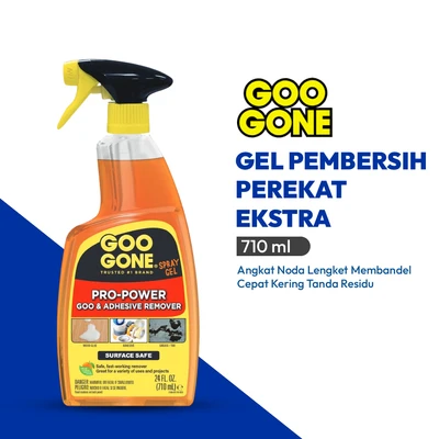 Gambar Goo Gone Pro Power Spray Gel Pembersih Plaster & Label 710 ml - Kuning