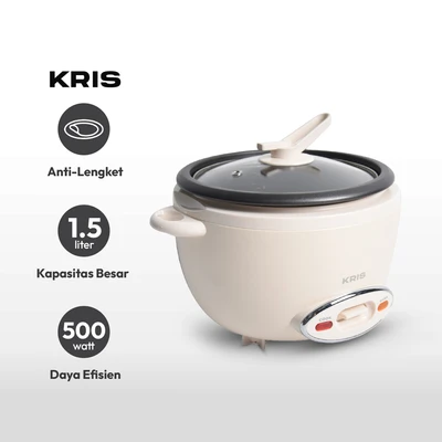 Gambar Kris 1.5 Ltr Rice Cooker Manual - Putih