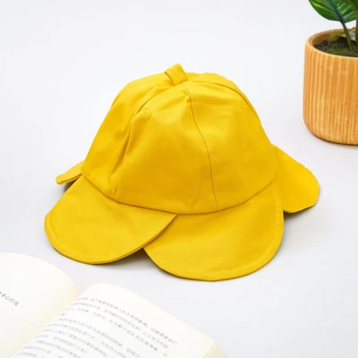 Gambar Ataru Topi Bucket Anak Flower Shape - Kuning