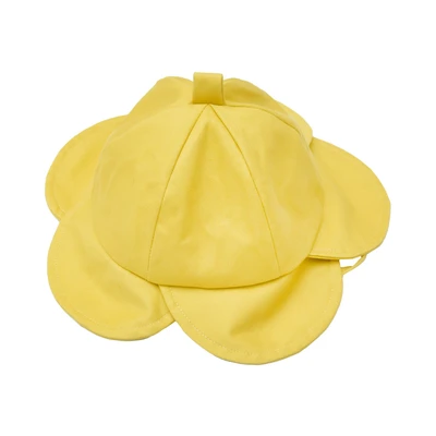 Gambar Ataru Topi Bucket Anak Flower Shape - Kuning